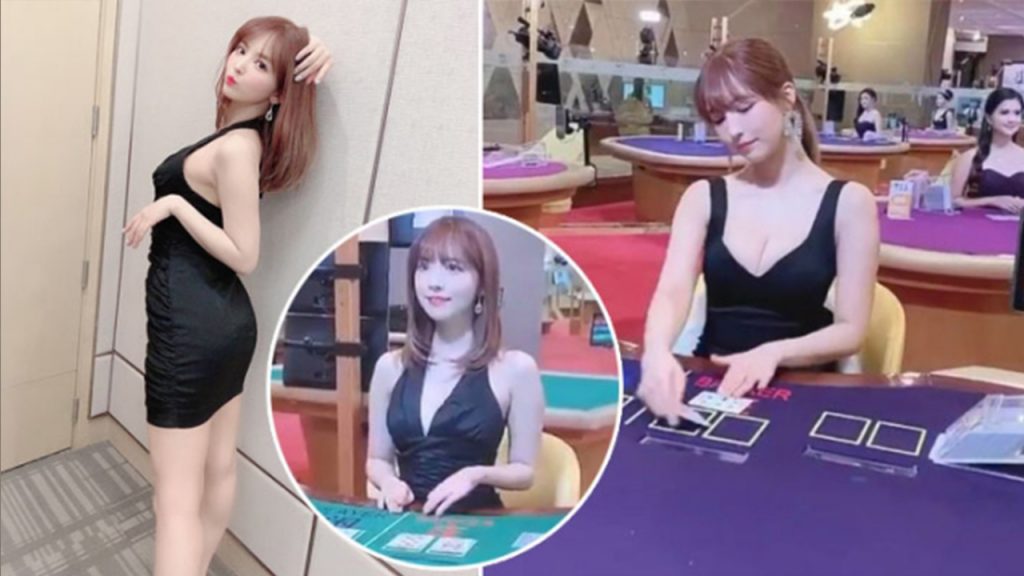 AV actress Yuya Mikami actually became a casino hostess