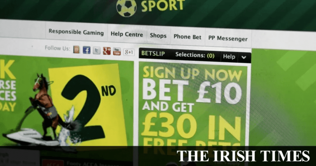 The Irish Labour Party introduces a draft bill to ban betting advertising