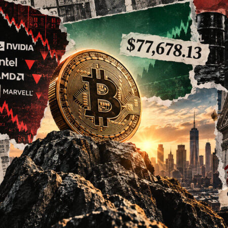 华尔街周一崩溃，比特币为何坚守近78,000美元？